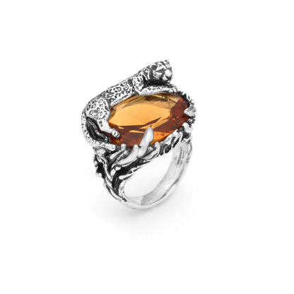 Giovanni Raspini Anello Leopardo Eden Grande