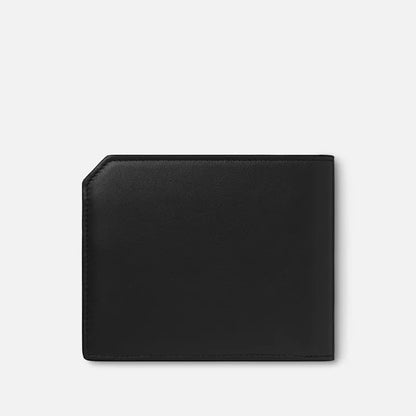 Montblanc Portafoglio Nero 4 Scomparti Meisterstück Selection Soft Con Portamonete 131247