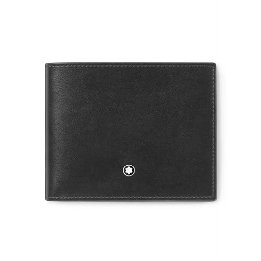 Montblanc Portafoglio 6 Tasche in Pelle Meisterstück 198308