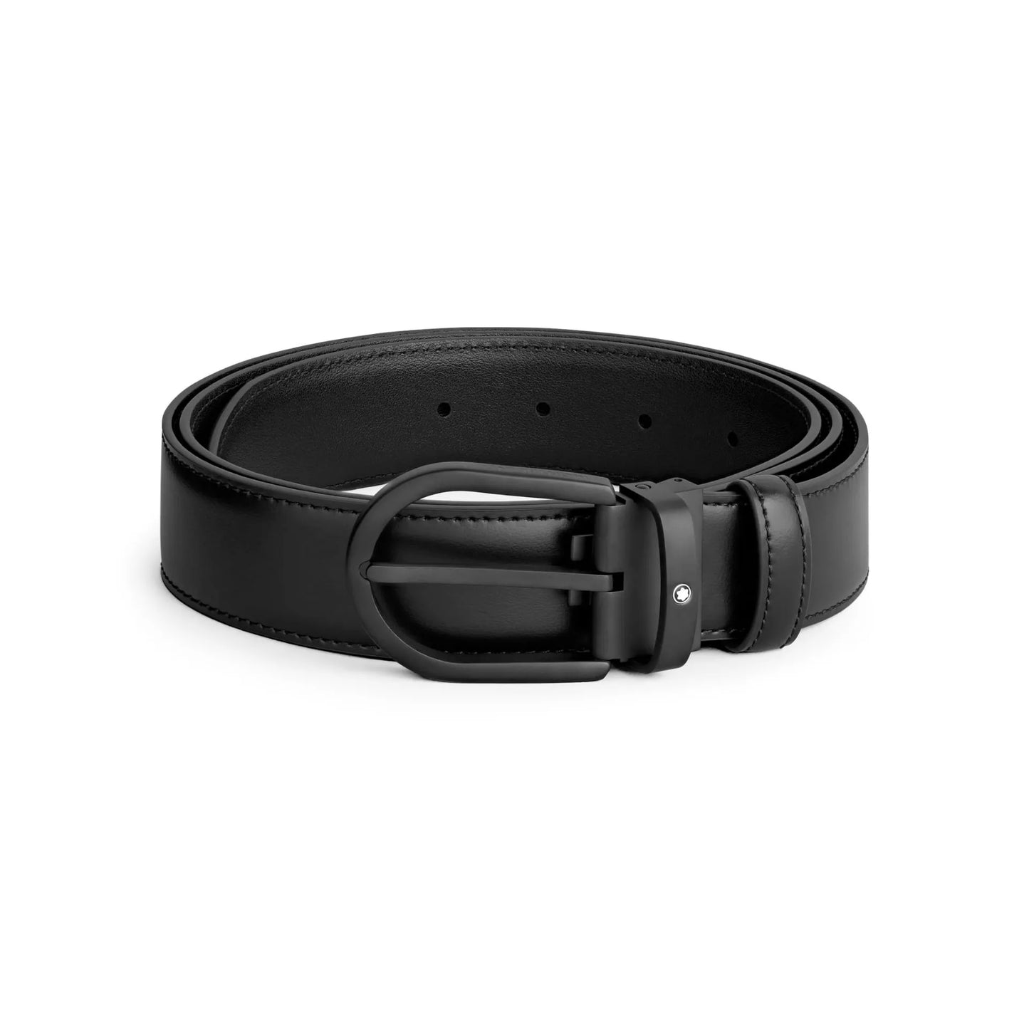 Montblanc Cintura in Pelle Nera da 35 mm 199650