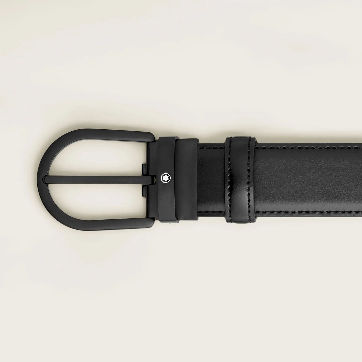 Montblanc Cintura in Pelle Nera da 35 mm 199650