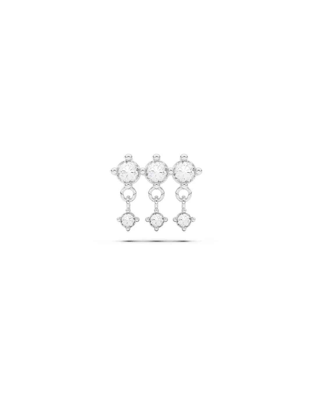 Amabile Orecchino Singolo Light - Argento