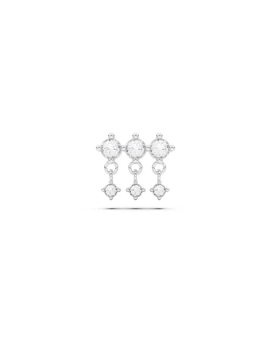 Amabile Orecchino Singolo Light - Argento