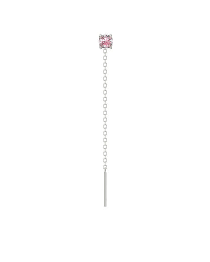 Amabile Orecchino Singolo Lovli Luce Argento / Rosa