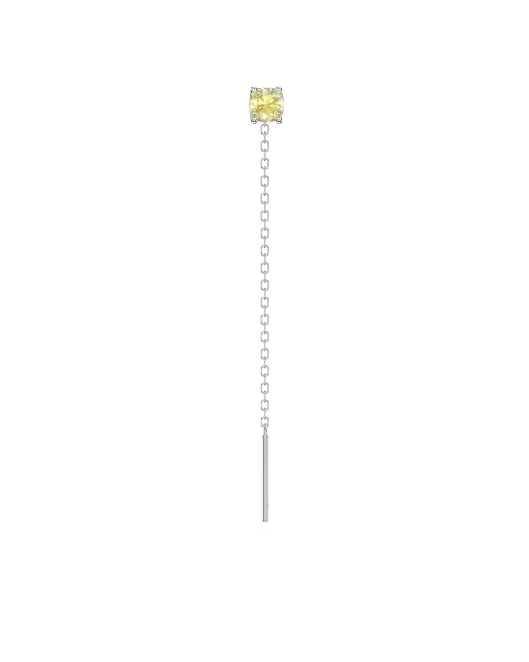 Amabile Orecchino Singolo Lovli Luce Argento / Giallo