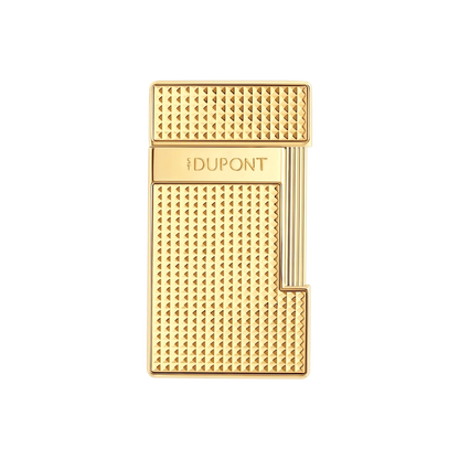 S.T.Dupont Accendino Slimmy Testa Di Diamante Oro