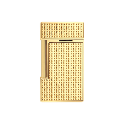 S.T.Dupont Accendino Slimmy Testa Di Diamante Oro