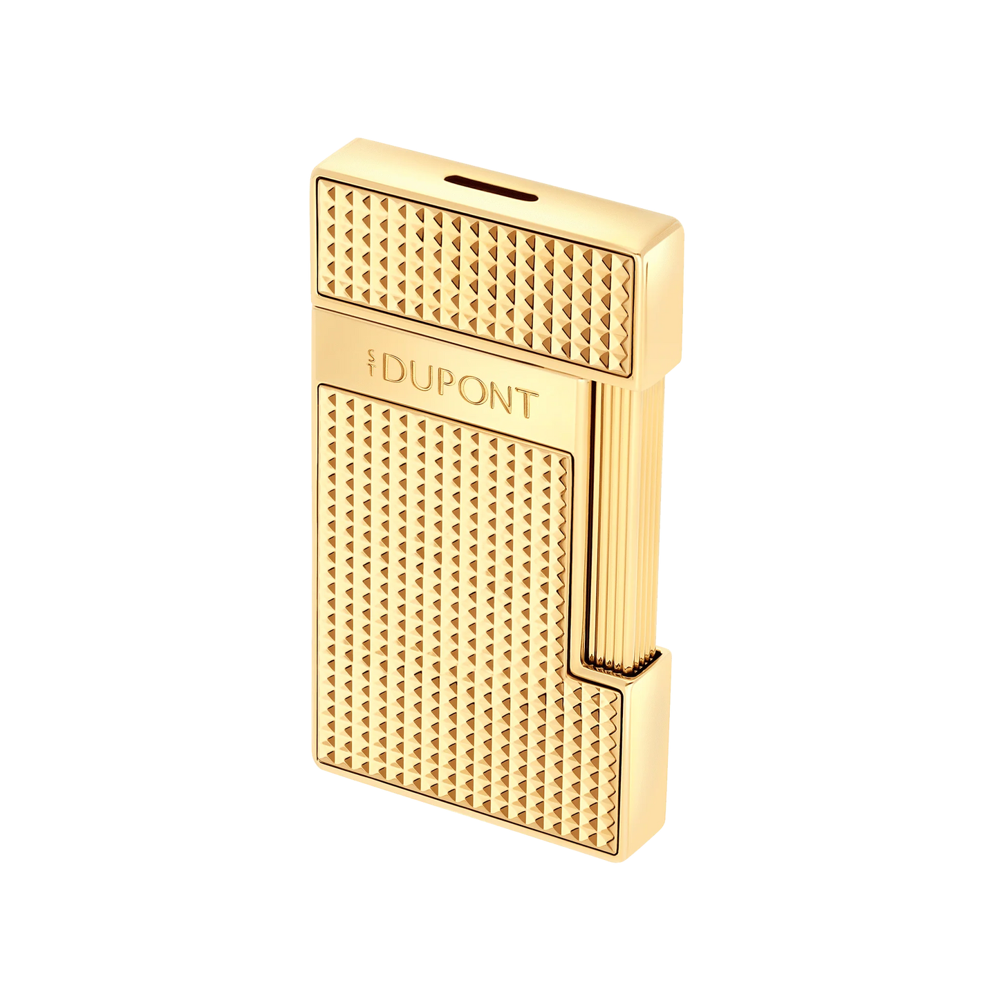 S.T.Dupont Accendino Slimmy Testa Di Diamante Oro