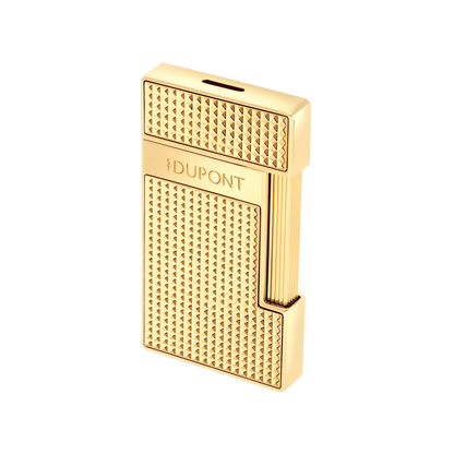 S.T.Dupont Accendino Slimmy Testa Di Diamante Oro