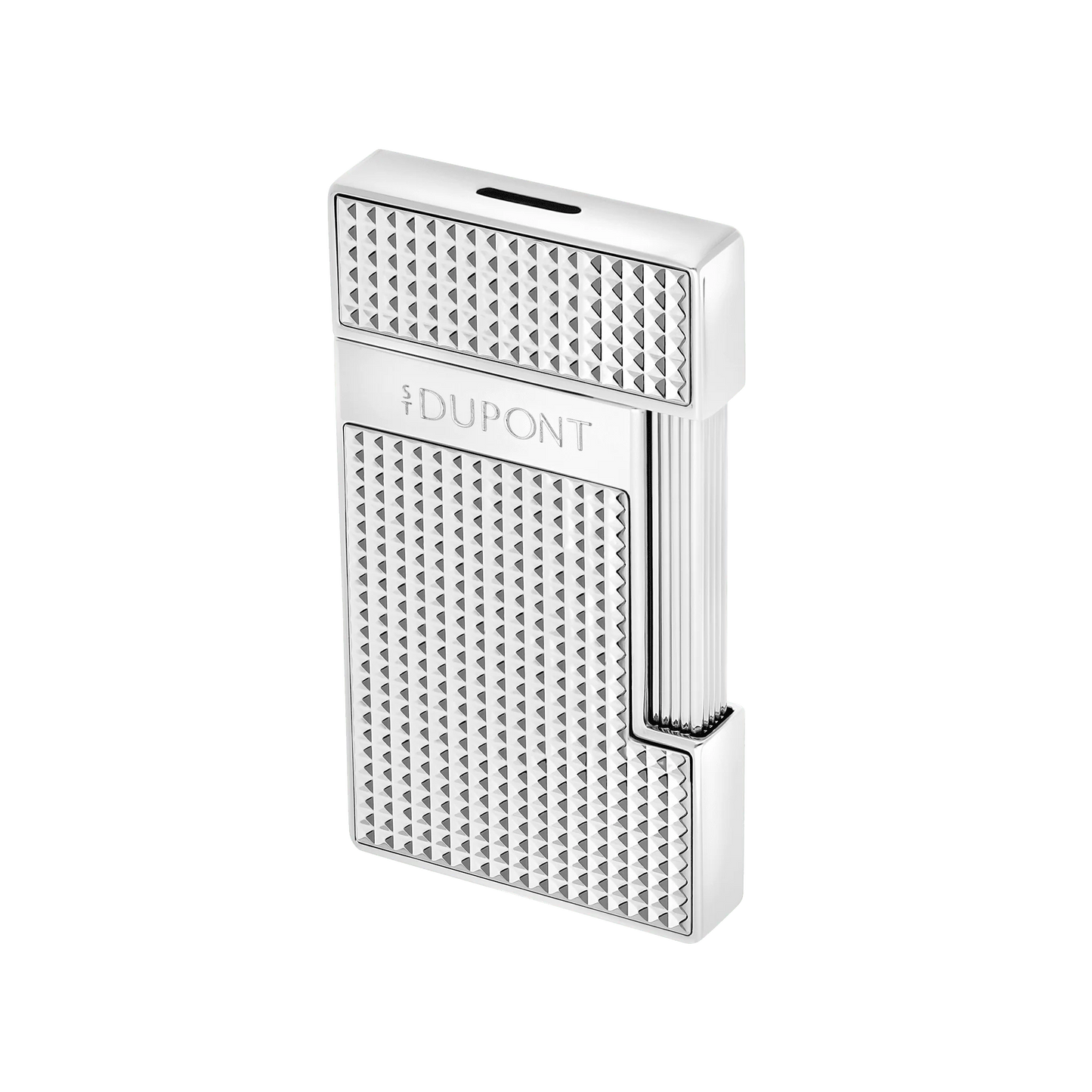 S.T.Dupont Accendino Slimmy Testa Di Diamante Argento