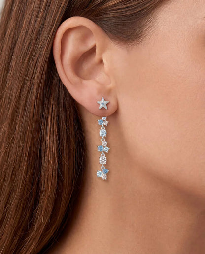 Amabile Orecchino Singolo Charmi Starfish - Argento