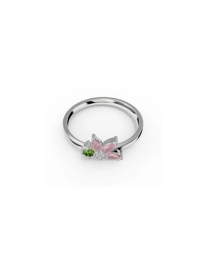 Amabile Anello Petals Argento