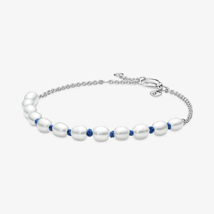 Pandora Bracciale con Perle Coltivate d'Acqua Dolce Rifinito a mano