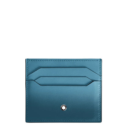 Montblanc Porta carte 6 scomparti Meisterstück Blu fumé 199268