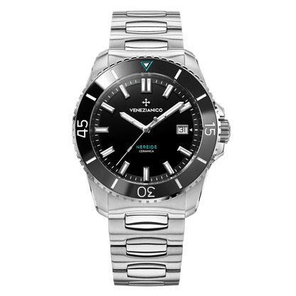 Venezianico Orologio Automatico Nereide Ceramica Nero