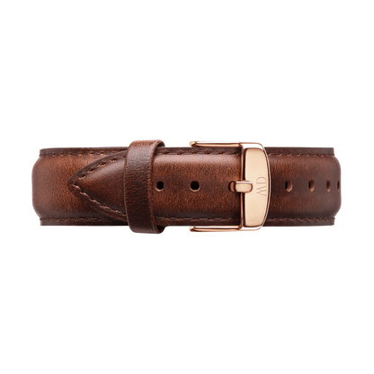 Daniel Wellington Orologio Classic St Mawes Rose Gold Marrone