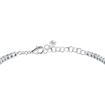 Morellato Bracciale Tennis con Zirconi Bianchi e Cuori Rossi