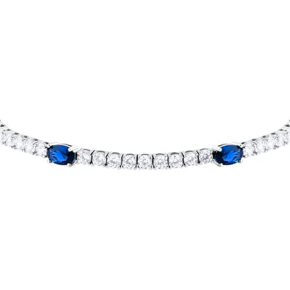 Morellato Bracciale Tennis con Zirconi Bianchi e Blu