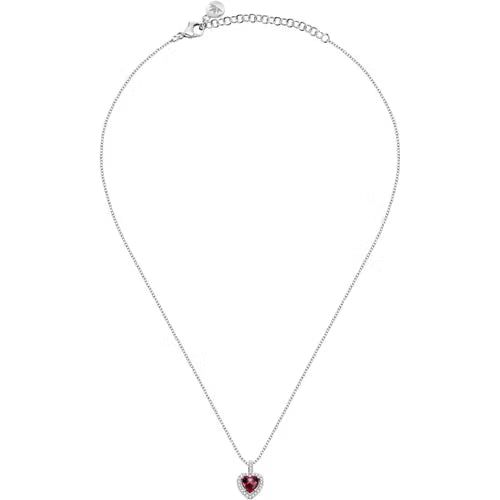 Morellato Collana Nobile Cuore Rosso con Zirconi