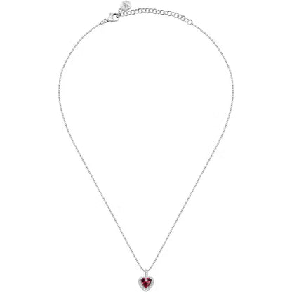 Morellato Collana Nobile Cuore Rosso con Zirconi