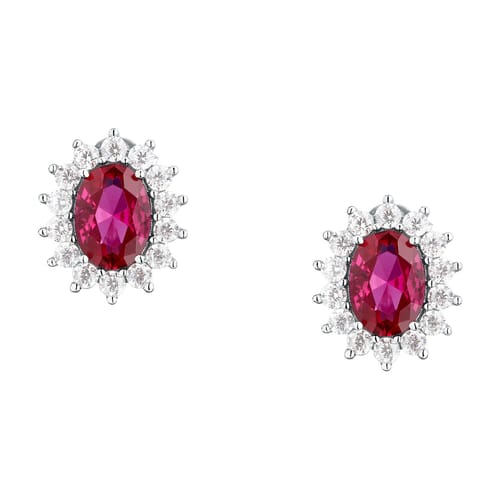 Morellato Orecchini con Zircone Rosso