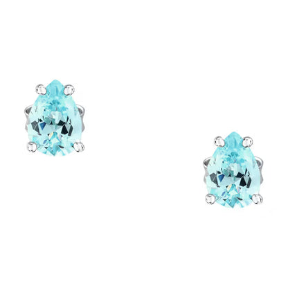 Morellato Orecchini con Zircone Azzurro A Goccia