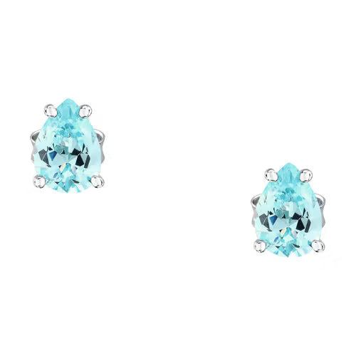 Morellato Orecchini con Zircone Azzurro A Goccia