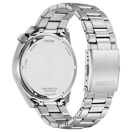 Citizen Orologio Uomo Eco Drive Seaplane Verde AW1715-86X