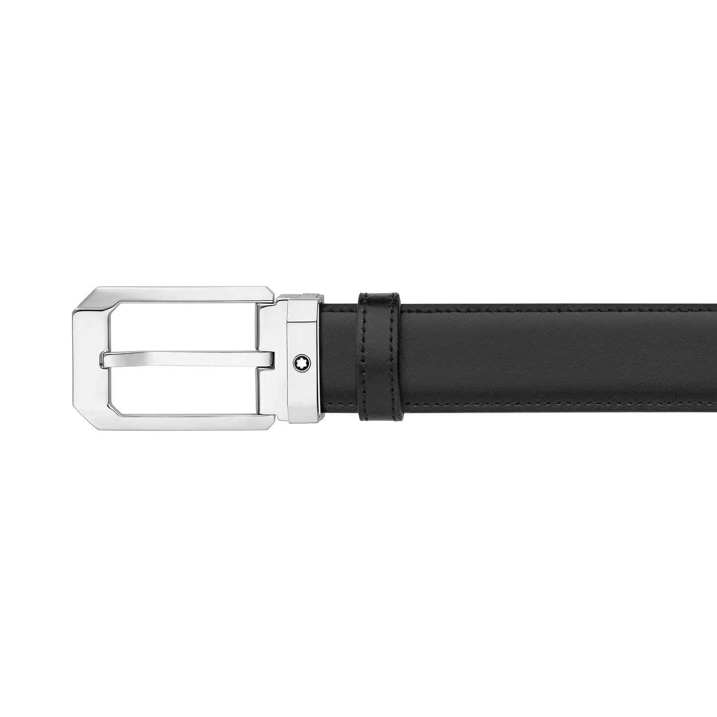 Montblanc Cintura Reversibile Rettangolare 30 mm in Pelle 116579