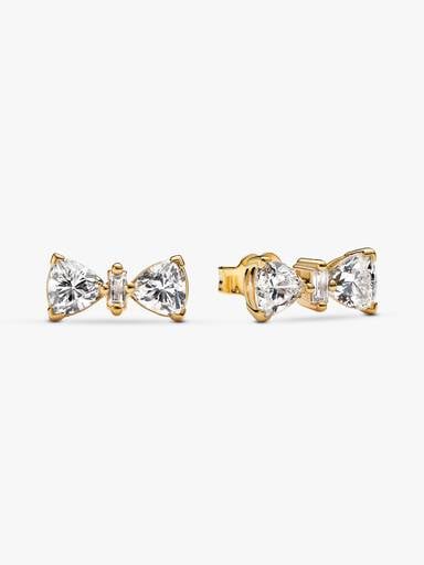 Pandora Charm Orecchini Fiocco Luminoso Piccolo