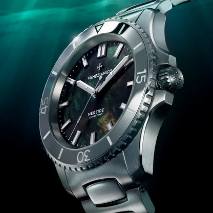Venezianico Orologio Automatico Nereide Tungsteno 39