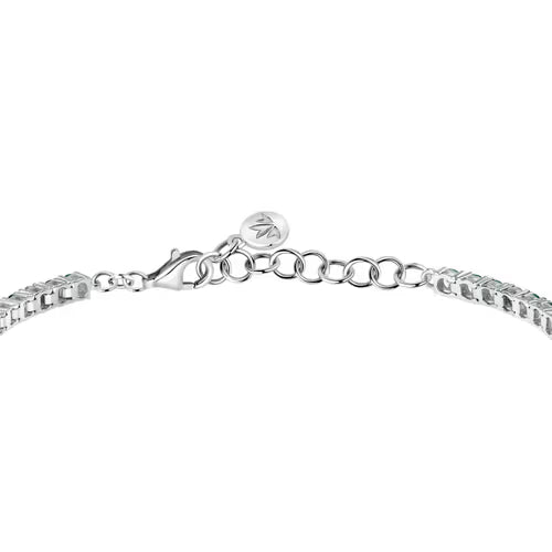 Morellato Bracciale Tennis con Zirconi Verdi e Bianchi