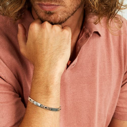 Morellato Bracciale Bicolore con Cristalli Neri
