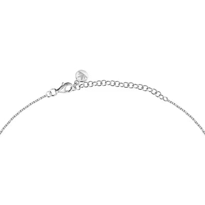 Morellato Collana con Zircone Verde e Giro di Zirconi Bianchi