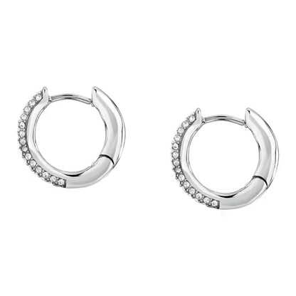 Morellato Orecchini Design Cerchio con Zirconi Bianchi