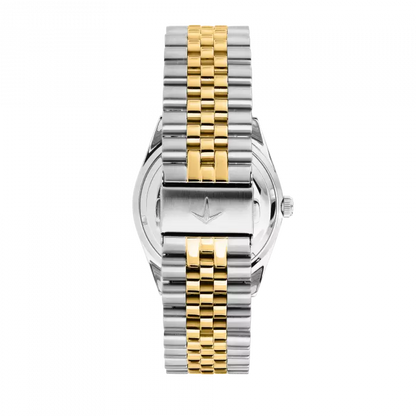 Lucien Rochat Orologio Da Uomo Automatico Bienne Blu E Dorato