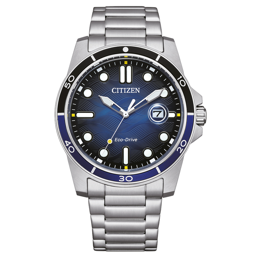 Citizen Orologio Uomo Marine Blu AW1810-85L