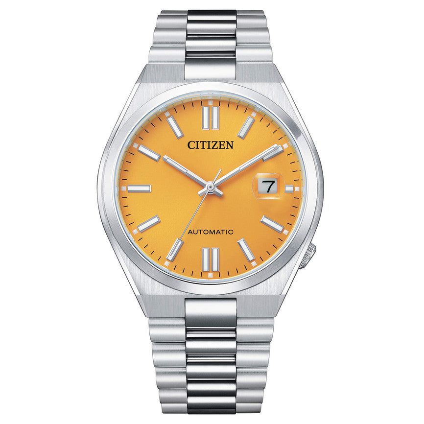 Citizen Orologio Uomo Tsuyosa Arancione NJ0150-81Z