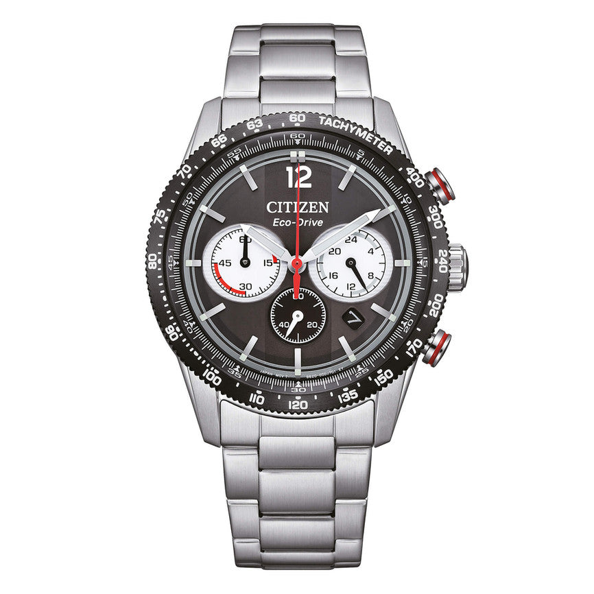 Citizen Orologio Uomo Racing Crono NeroCA4714-55E
