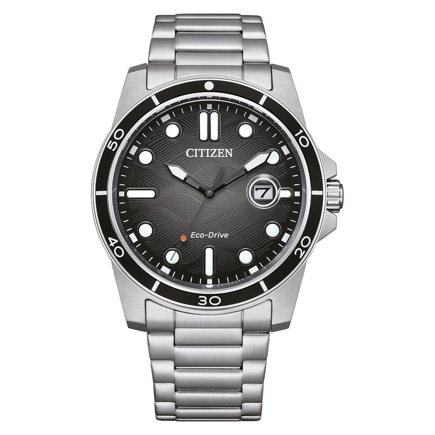 Citizen Orologio Uomo Marine Nero AW1816-89E