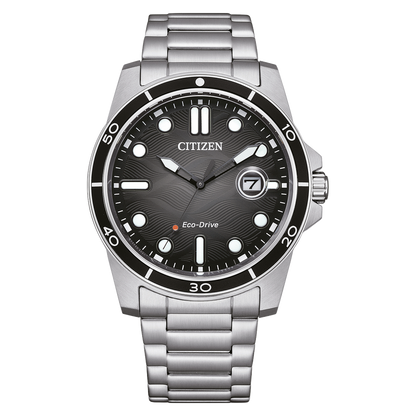 Citizen Orologio Uomo Marine Nero AW1816-89E