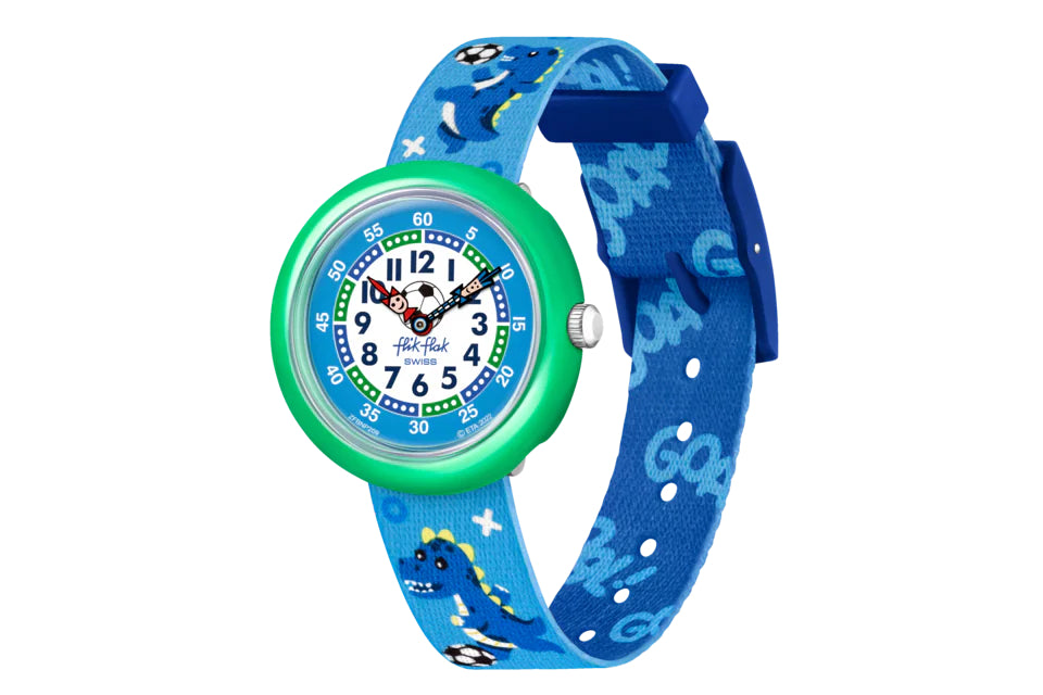 Flik Flak Orologio Soccerzaurus