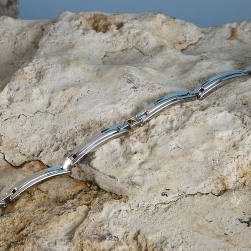 Morellato Bracciale Semirigido con Elemento Gold