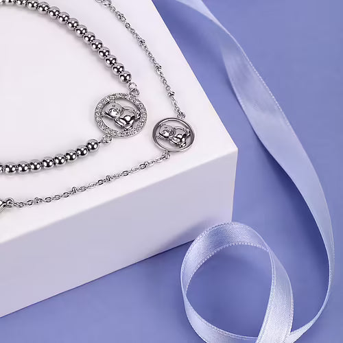 Morellato Bracciale Madre Figlia con Orsetto