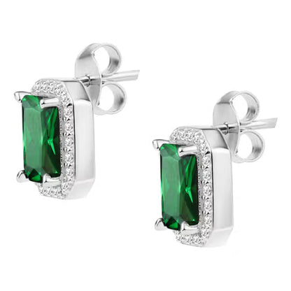 Morellato Orecchini Duchessa con Zircone Verde