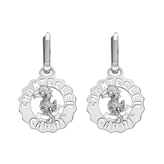 Chantecler Logo Orecchini Mini Gallo