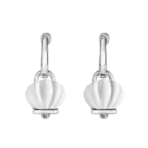 Chantecler Et Voilà Orecchini Campanella Capriness Conchiglia Bianca