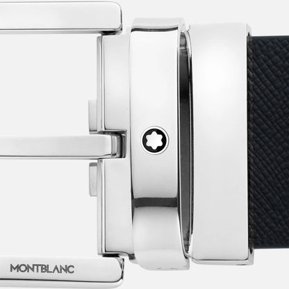 Montblanc Cintura Reversibile Horseshoe 35 mm in Pelle Sartorial 131176