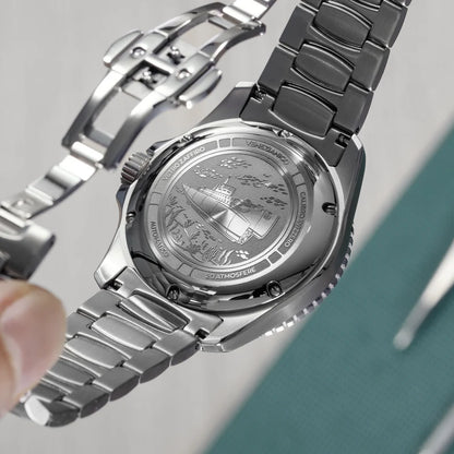 Venezianico Orologio Automatico Nereide Ceramica Nero
