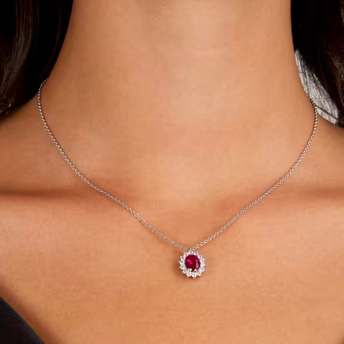 Morellato Collana con Zircone Rosso